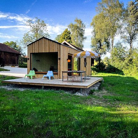 Villa Die Klingerei - Tiny House Wiese Seewalchen Exterior foto