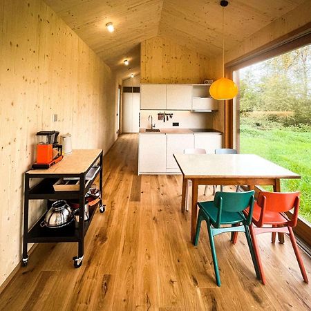 Villa Die Klingerei - Tiny House Wiese Seewalchen Exterior foto